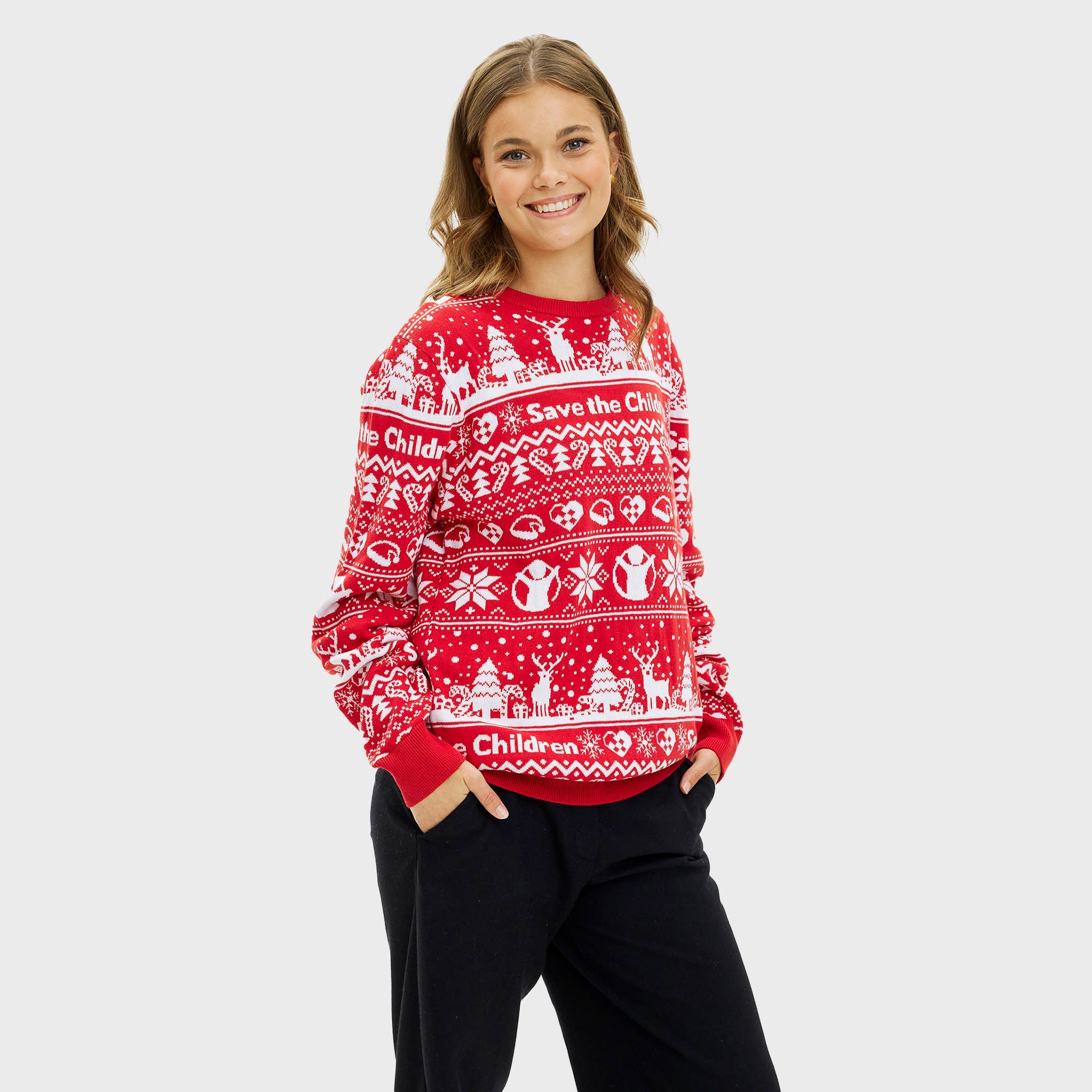 Save the children sweater - Womens